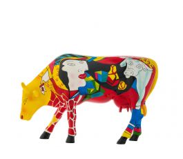 46357 Picowso's African Period Cowparade Kuh Large 