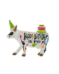 Happy Birthday To Moo! (medium ceramic)