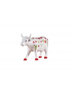 Tulip Cow (medium ceramic)
