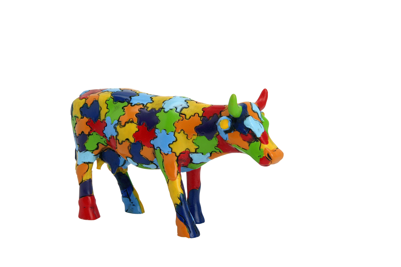 "Puzzling Cow" (small) kelder-restant