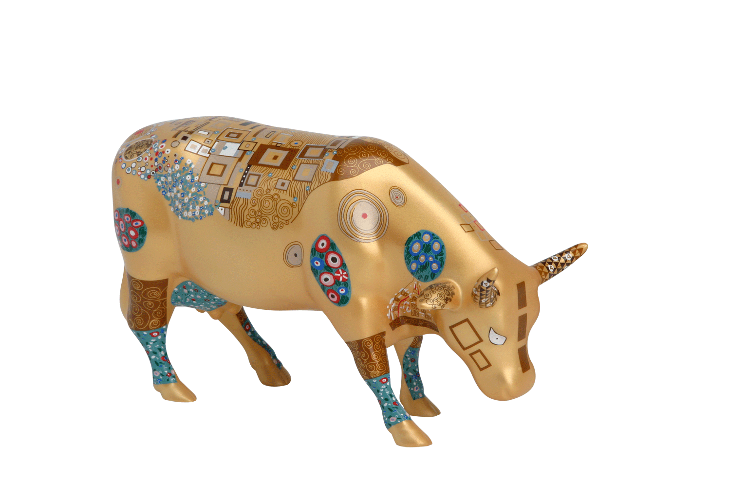 Klimt Kow (medium ceramic)