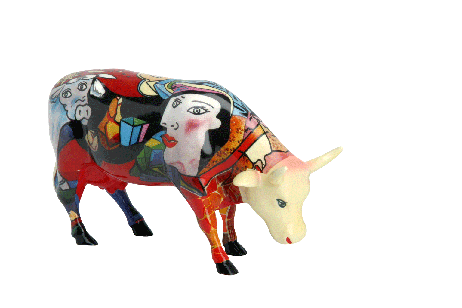 Homage to Picowso's African Period (medium ceramic)