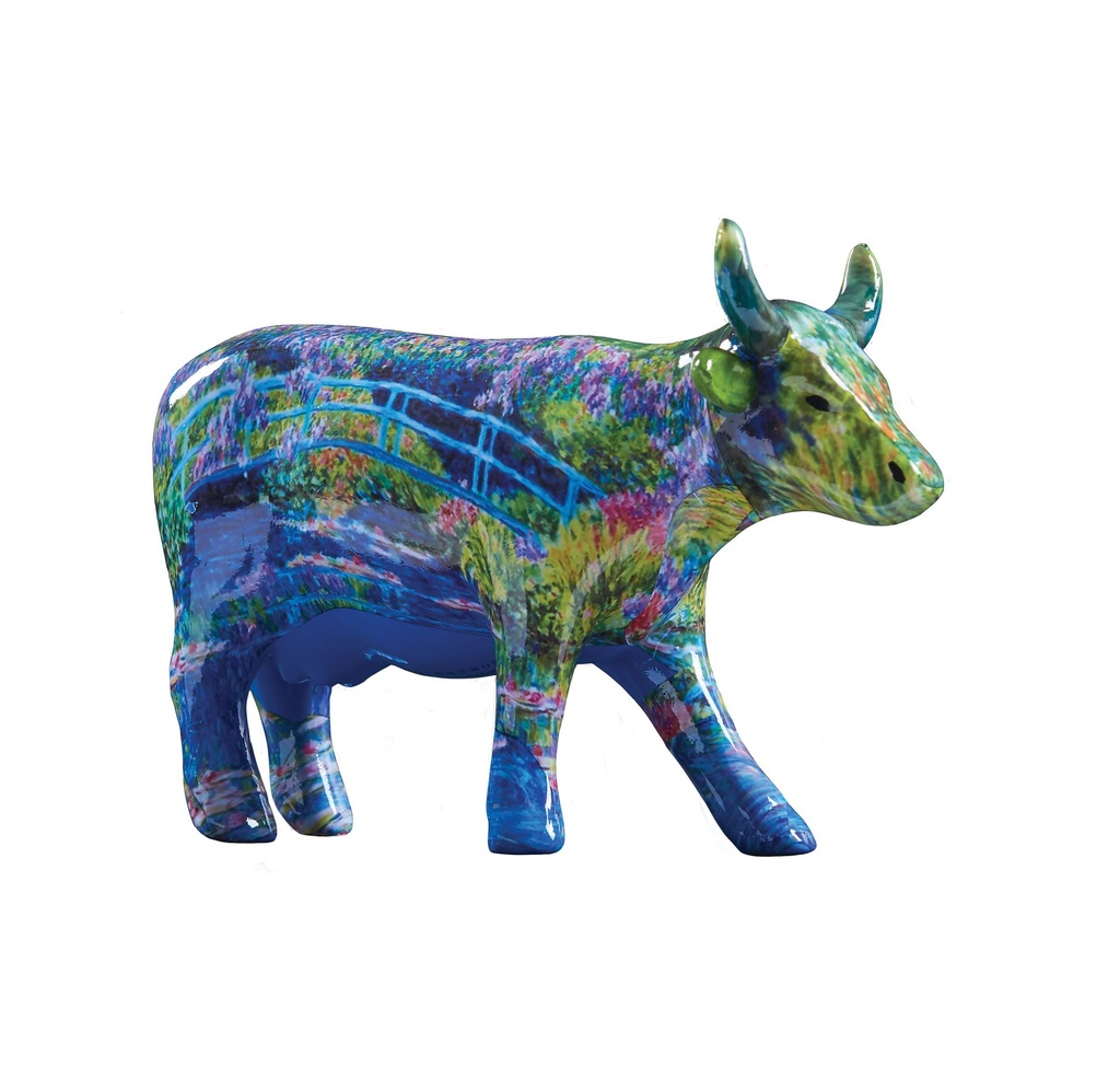 [47492] Giverny Cow (medium ceramic)