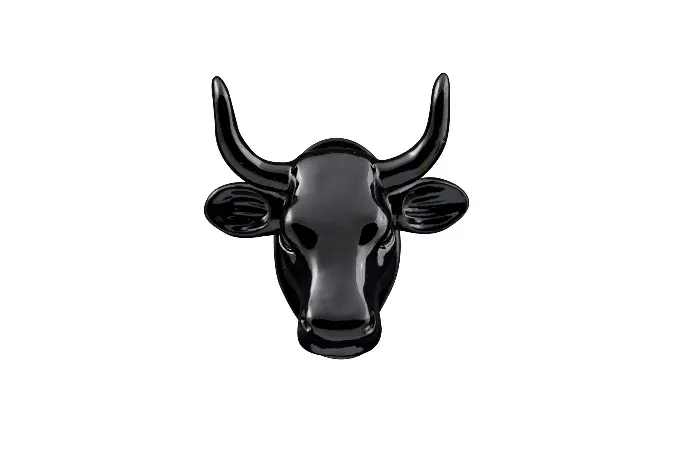 [49802] CowParade Magnet Black
