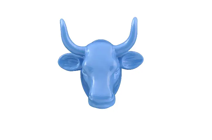 [49804] CowParade Magnet Blue