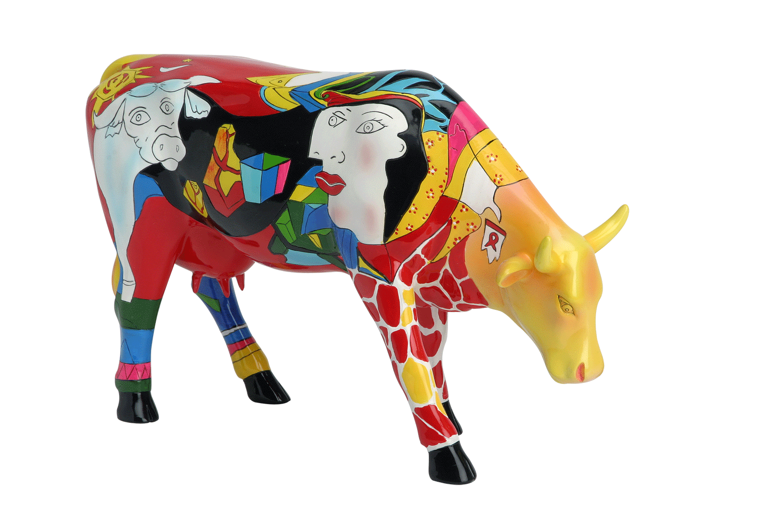 Homage to Picowso's African Period (large) | Cowparade International