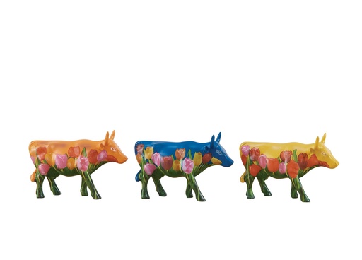 [46606] Tulips/Netherlands Cow - 3-Pack