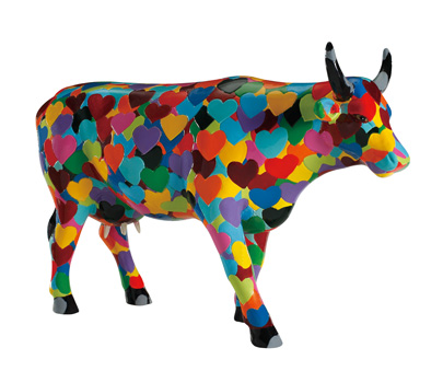 [46737] Heartstanding Cow (large)