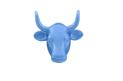 [49804] CowParade Magnet Blue